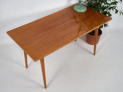 Mesa vintage de madera maciza (c.1960)