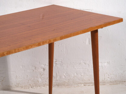 Mesa vintage de madera maciza (c.1960)