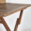 Mesa plegable de jardín vintage de coca cola (c.1960)