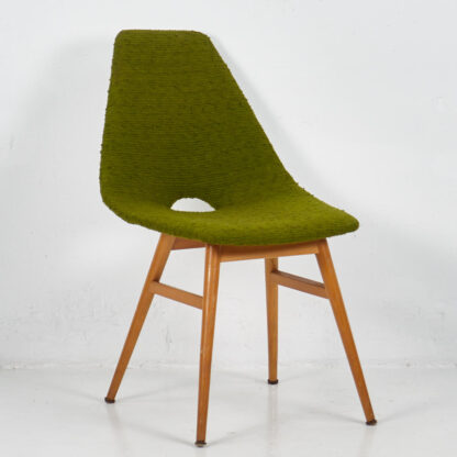 Silla de estilo vintage color verde (c.1960)