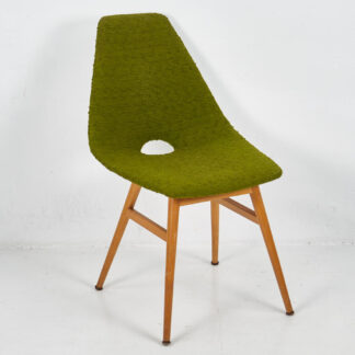 Silla de estilo vintage color verde (c.1960)