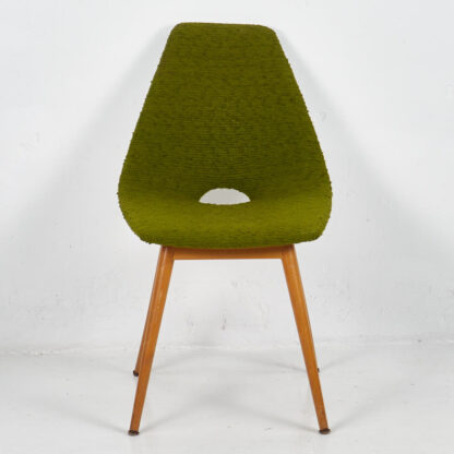 Silla de estilo vintage color verde (c.1960)