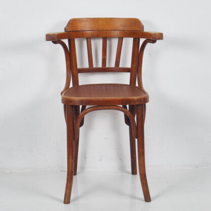 Silla Thonet antigua con reposabrazos (c.1900)