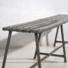 Banc vintage de style industriel (c.1950) #47 – Image 5