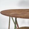 Mesa redonda de jardín vintage (c.1950)