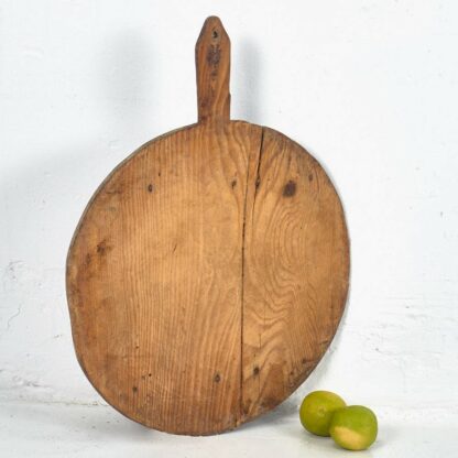Tabla de cortar con mango antigua (c.1920) #4