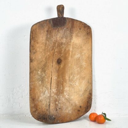 Tabla de cortar grande con mango antigua (c.1920) #7