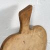 Tabla de cortar antigua en forma de hoja (c.1920) #5