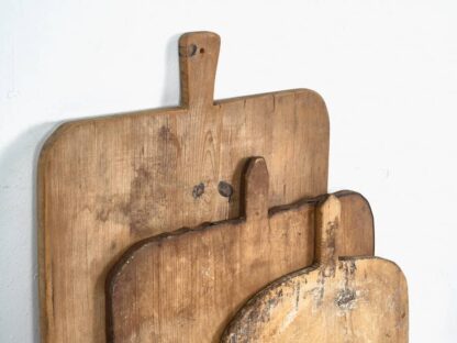 Conjunto de tablas de cortar antiguas (c.1920). Conjunto de 3 piezas #6
