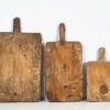 Conjunto de tablas de cortar antiguas rectangulares (c.1920). Conjunto de 3 piezas #8