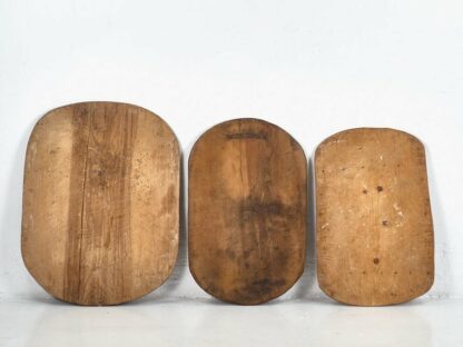 Conjunto de tablas de cortar antiguas (c.1920). Conjunto de 3 piezas #13