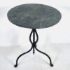 Mesa redonda de mármol antigua (c.1920)