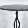 Mesa redonda de mármol antigua (c.1920)