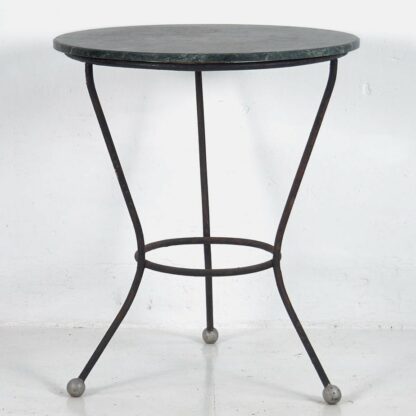 Mesa redonda antigua de mármol (c.1920)