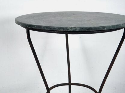 Mesa redonda antigua de mármol (c.1920)