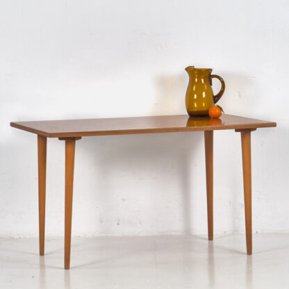 Mesa de estilo retro de madera maciza (c.1960)