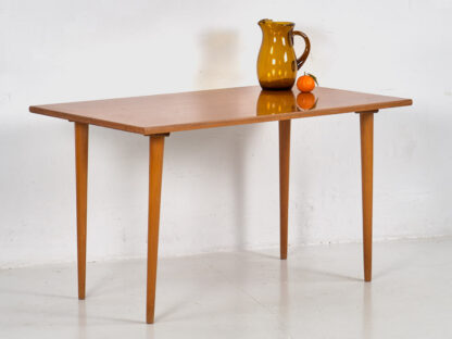 Mesa de estilo retro de madera maciza (c.1960)