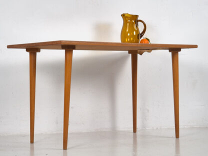 Mesa de estilo retro de madera maciza (c.1960)