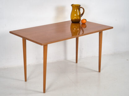 Mesa de estilo retro de madera maciza (c.1960)