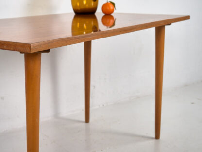 Mesa de estilo retro de madera maciza (c.1960)