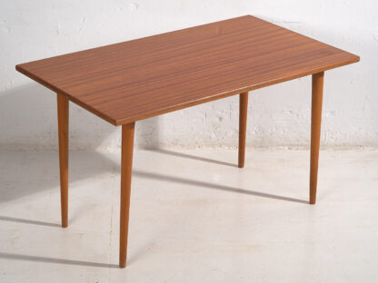 Mesa de estilo retro de madera maciza (c.1960)