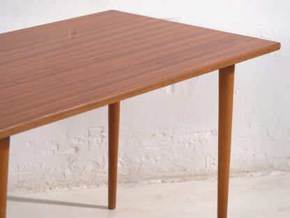 Mesa de estilo retro de madera maciza (c.1960)