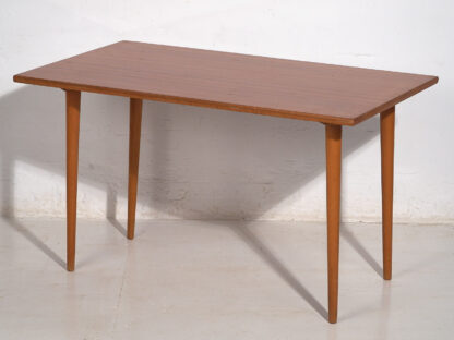 Mesa de estilo retro de madera maciza (c.1960)