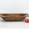 Cuenco antiguo de madera para centro de mesa (c.1900)