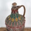 Botella antigua con forro de colores (c.1920) #2