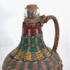 Botella antigua con forro de colores (c.1920) #2