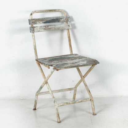 Sillas de exterior plegables (c.1960). Conjunto de 2 piezas