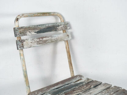 Sillas de exterior plegables (c.1960). Conjunto de 2 piezas