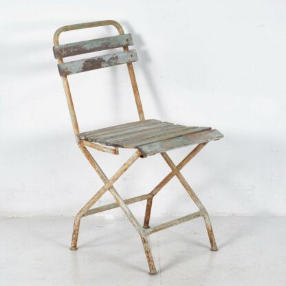 Sillas de exterior plegables (c.1960). Conjunto de 2 piezas