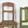 Sillas de comedor de estilo vintage de colores (c.1950). Conjunto de 4 piezas