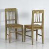 Sillas de comedor de estilo vintage de colores (c.1950). Conjunto de 4 piezas