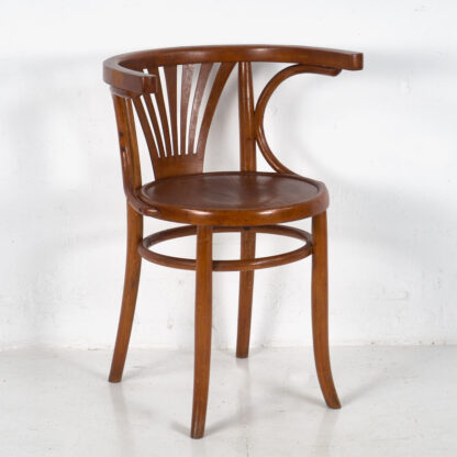 Conjunto de sillas Thonet con reposabrazos antiguas (c.1900). Conjunto de 4 piezas #5