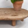 Mesita de centro antigua de madera maciza (c.1900) #12