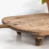 Mesita de centro antigua de madera maciza (c.1900) #12