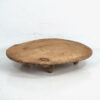 Mesita baja antigua de madera maciza (c.1900) #6