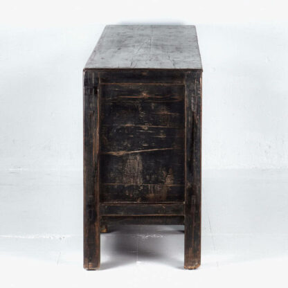 Aparador alto antiguo de madera maciza (c.1920)
