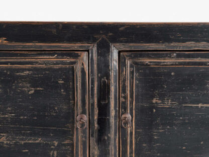 Aparador alto antiguo de madera maciza (c.1920)