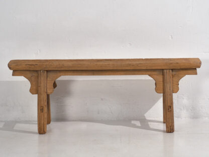 Banco de recibidor antiguo de estilo asiático (c.1870)