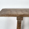Mesa consola antigua para recibidor de madera maciza (c.1920)