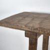 Mesa consola antigua para recibidor de madera maciza (c.1920)
