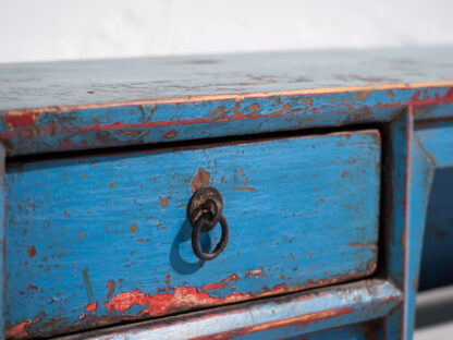 Mueble TV antiguo de color azul marino (c.1920)