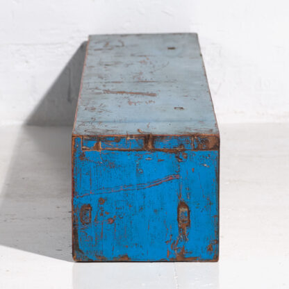 Mueble TV antiguo de color azul marino (c.1920)