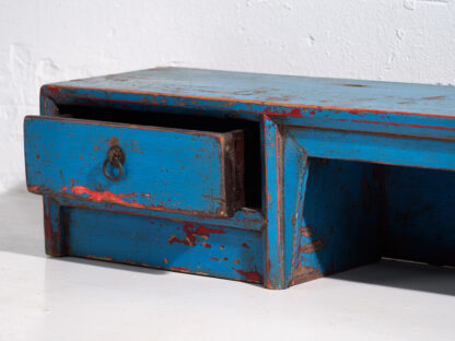 Mueble TV antiguo de color azul marino (c.1920)