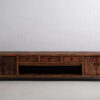 Mueble TV antiguo de color rojo (c.1920)