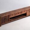 Mueble TV antiguo de color rojo (c.1920)