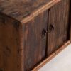 Mueble TV antiguo de color rojo (c.1920)